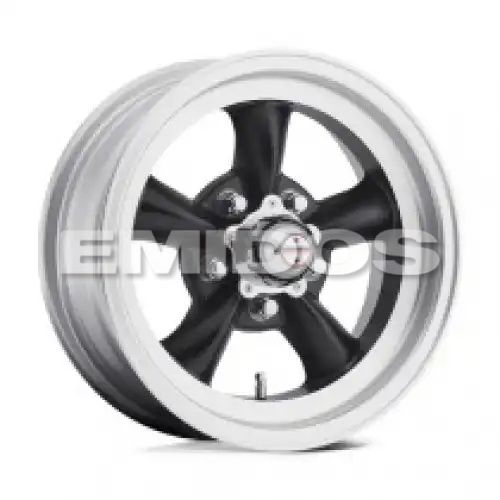 American racing VN105 TORQ THRUST D SATIN BLACK W/ MACHINED LIP 5x114.3 16R 8 83.06 -12