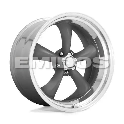 American racing VN215 CLASSIC TORQ THRUST II MAG GRAY W/ MACHINED LIP 5x114.3 15R 7 83.06 -6