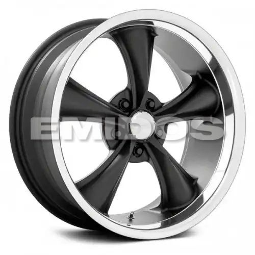 American racing VN338 BOSS TT TEXTURED BLACK W/ DIAMOND CUT LIP 5x127 20R 10 78.1 2