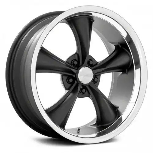 American racing VN338 BOSS TT TEXTURED BLACK W/ DIAMOND CUT LIP 5x115 20R 8.5 72.56 14