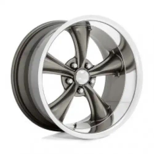 American racing VN338 BOSS TT GRAPHITE W/ DIAMOND CUT LIP 5x120.65 20R 8.5 72.56 2