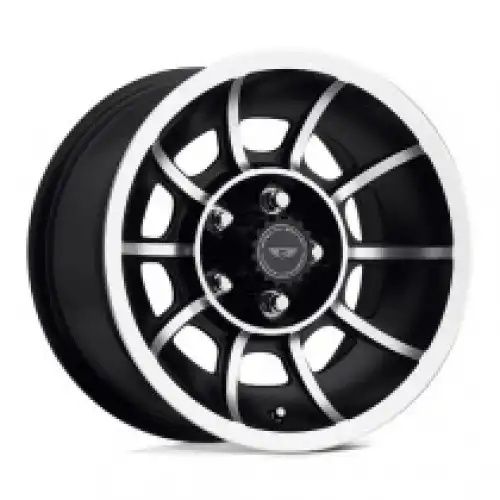 American racing VN47 VECTOR SATIN BLACK MACHINED 5x114.3 15R 8.5 86 6