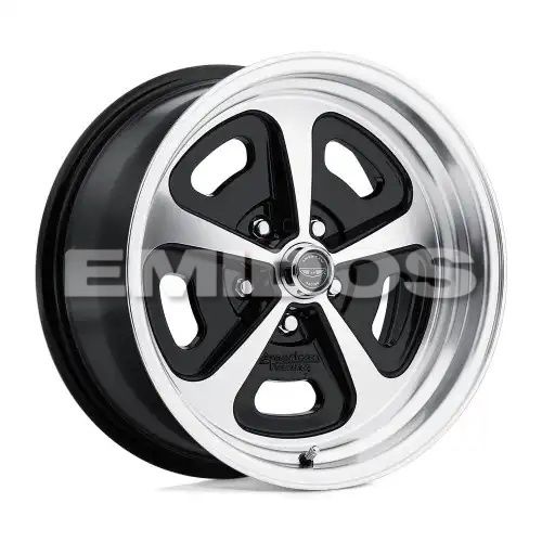 American racing VN501 500 MONO CAST GLOSS BLACK MACHINED 5x120.65 15R 8 72.56 BNK