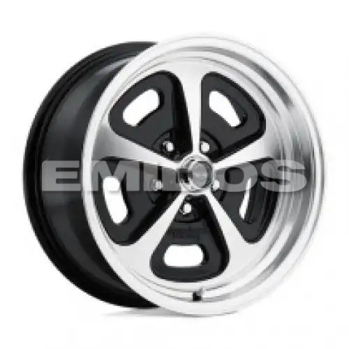 American racing VN501 500 MONO CAST GLOSS BLACK MACHINED 5x120.65 17R 9 72.56 BNK