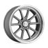 American racing VN510 DRAFT VINTAGE SILVER W/ DIAMOND CUT LIP 5x114.3 18R 10 72.56 12