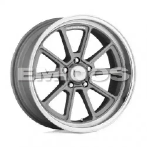 American racing VN510 DRAFT VINTAGE SILVER W/ DIAMOND CUT LIP 5x120.65 18R 8 72.56 BNK