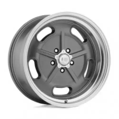 American racing VN511 SALT FLAT MAG GRAY W/ DIAMOND CUT LIP 5x114.3 22R 8.5 72.56 BNK