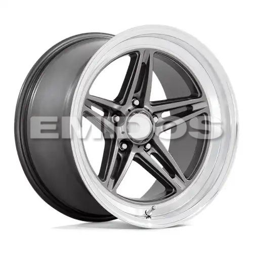American racing VN514 GROOVE ANTHRACITE W/ DIAMOND CUT LIP 5x114.3 18R 7 72.6 BNK