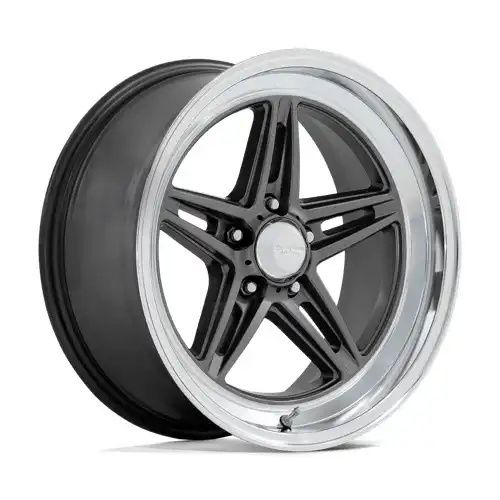 American racing VN514 GROOVE ANTHRACITE W/ DIAMOND CUT LIP 5x120.65 20R 10 72.6 -20