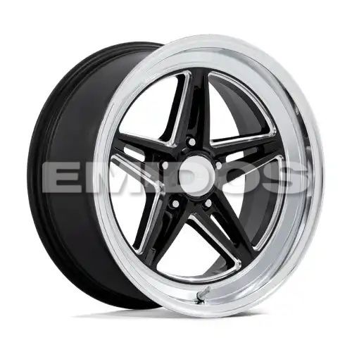American racing VN514 GROOVE GLOSS BLACK W/ DIAMOND CUT LIP 5x127 20R 10 78.1 -20