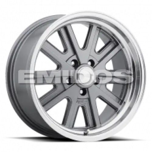 American racing VN527 427 MONO CAST MAG GRAY MACHINED LIP 5x120.65 17R 7 76.5 BNK