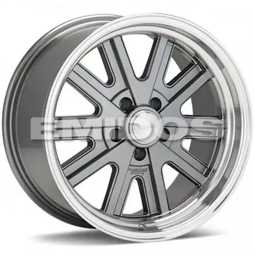 American racing VN527 427 MONO CAST MAG GRAY MACHINED LIP 5x114.3 17R 9 76.5 12