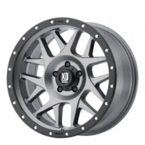 XD Series XD127 BULLY MATTE GRAY W/ BLACK RING 5x139.7 20R 10 108 -24