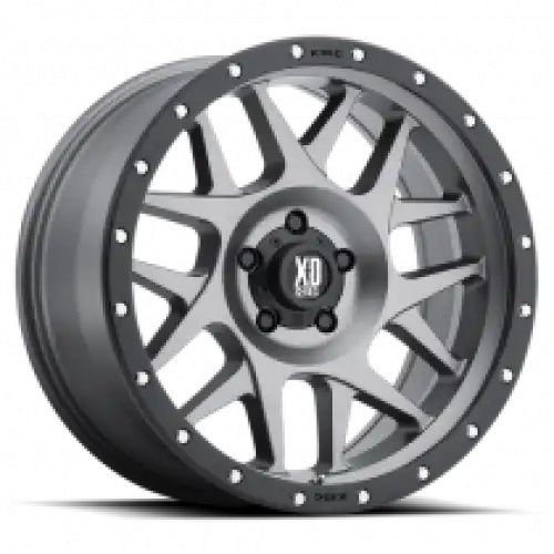 XD Series XD127 BULLY MATTE GRAY W/ BLACK RING 6x139.7 17R 9 106.1 -12