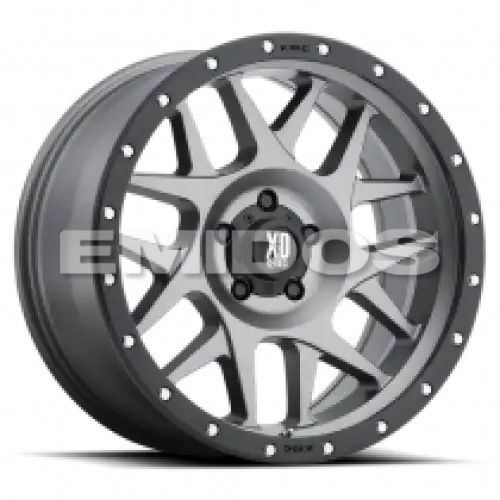 XD Series XD127 BULLY MATTE GRAY W/ BLACK RING 5x127 18R 9 78.1 -12