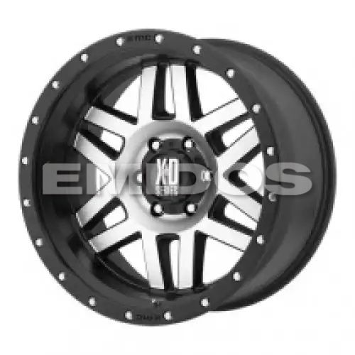 XD Series XD128 MACHETE MACHINED FACE W/ BLACK RING 5x127 20R 10 78.1 -24