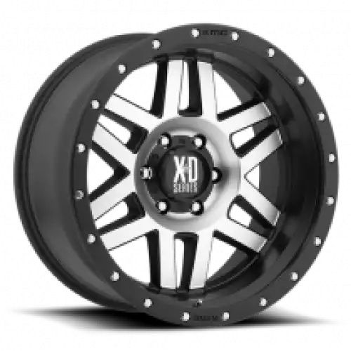 XD Series XD128 MACHETE MACHINED FACE W/ BLACK RING 5x127 20R 9 78.1 BNK