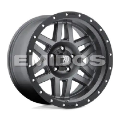 XD Series XD128 MACHETE MATTE GRAY W/ BLACK RING 5x139.7 20R 9 108 BNK