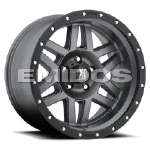 XD Series XD128 MACHETE MATTE GRAY W/ BLACK RING 6x135 20R 9 87.1 BNK