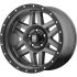 XD Series XD128 MACHETE MATTE GRAY W/ BLACK RING 5x127 17R 9 78.1 -12