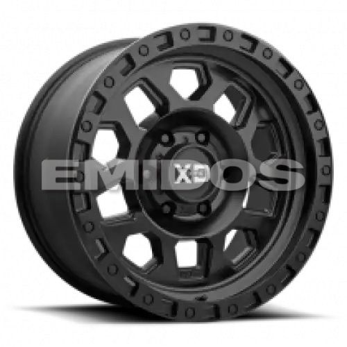 XD Series XD132 RG2 SATIN BLACK 6x120 17R 8 66.9 25