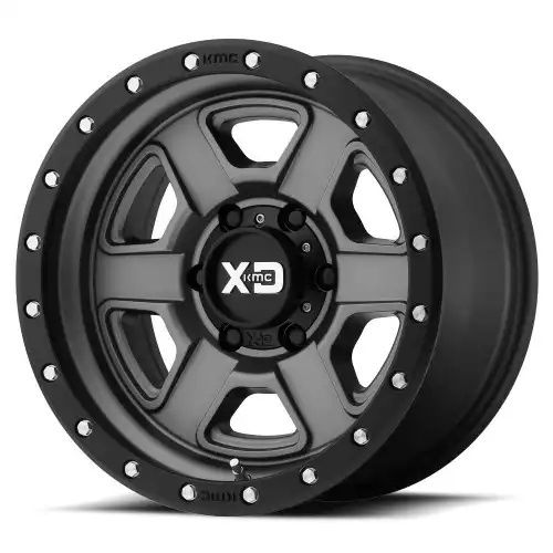 XD Series XD133 FUSION OFF-ROAD SATIN GRAY W/ S-BLK LIP 5x127 18R 9 72.56 BNK
