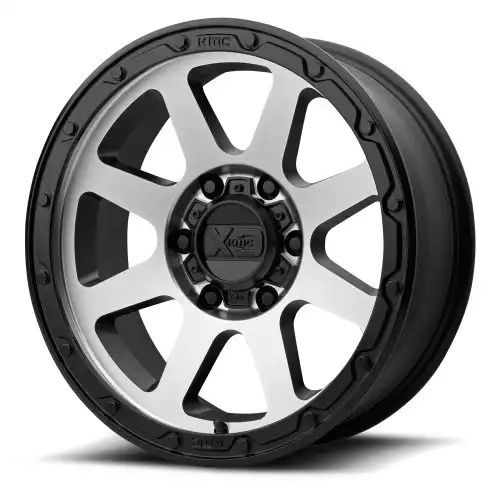 XD Series XD134 ADDICT 2 MATTE BLACK MACHINED 6x135 17R 9 87.1 18