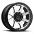 XD Series XD134 ADDICT 2 MATTE BLACK MACHINED 6x120 17R 9 66.9 18