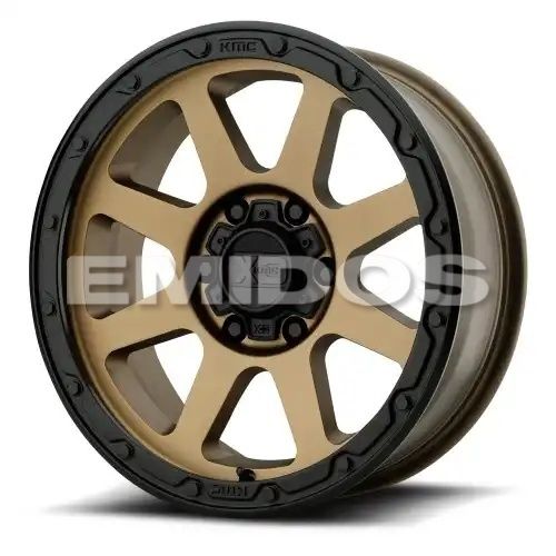 XD Series XD134 ADDICT 2 MATTE BRONZE W/ MATTE BLACK LIP 5x127 18R 8.5 78.1 BNK
