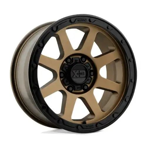 XD Series XD134 ADDICT 2 MATTE BRONZE W/ MATTE BLACK LIP 8x170 18R 8.5 125.1 BNK