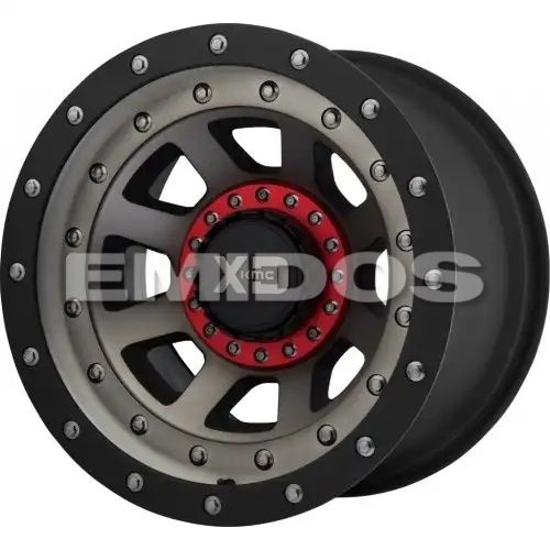 XD Series XD137 FMJ SATIN BLACK W/ DARK TINT 8x165.1 16R 8 125.1 -6