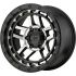 XD Series XD140 RECON SATIN BLACK MACHINED 6x135 17R 8.5 87.1 18