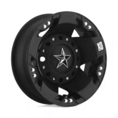 XD Series XD775 ROCKSTAR DUALLY MATTE BLACK REAR 8x200 17R 6 142 -134