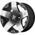 XD Series XD775 ROCKSTAR MACHINED FACE W/ BLK WINDOWS 6x135/139.7 17R 8 106.1 10