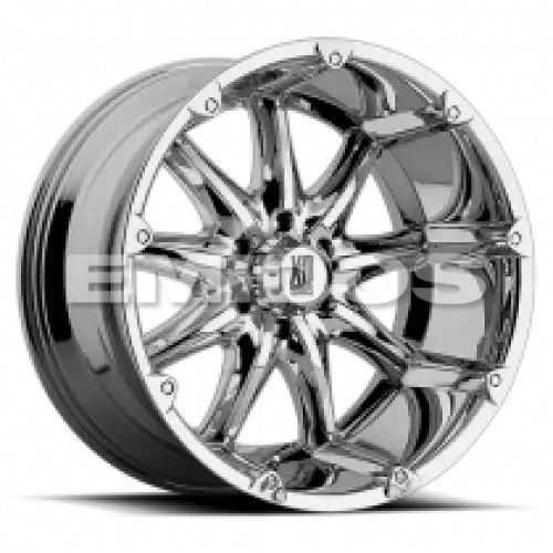XD Series XD779 BADLANDS CHROME 8x165.1 18R 9 125.1 18