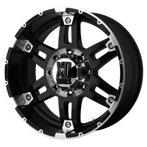 XD Series XD797 SPY GLOSS BLACK MACHINED 8x170 18R 9 125.1 -12
