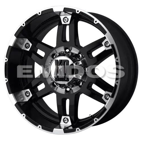 XD Series XD797 SPY GLOSS BLACK MACHINED 8x170 18R 9 125.1 -12