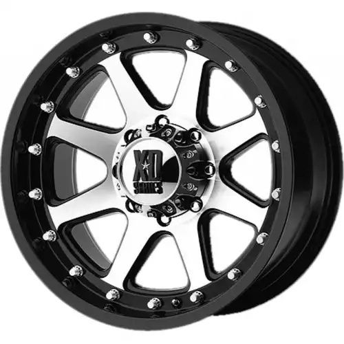 XD Series XD798 ADDICT MATTE BLACK MACHINED 5x127 20R 9 78.1 -12