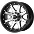 XD Series XD798 ADDICT MATTE BLACK MACHINED 5x127 20R 9 78.1 -12