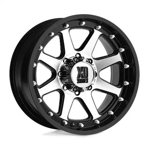 XD Series XD798 ADDICT MATTE BLACK MACHINED 6x135 17R 9 87.1 -12