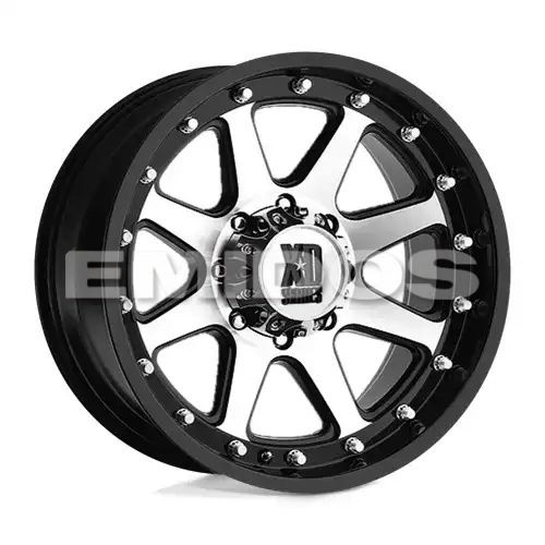 XD Series XD798 ADDICT MATTE BLACK MACHINED 6x135 17R 9 87.1 -12