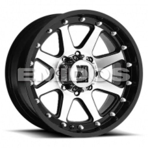 XD Series XD798 ADDICT MATTE BLACK MACHINED 6x139.7 18R 9 106.1 -12