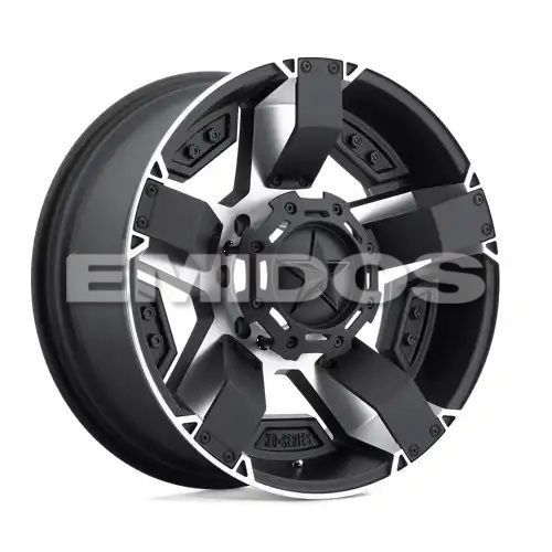 XD Series XD811 ROCKSTAR II MATTE BLACK MACHINED W/ ACCENTS 5x114.3/120.65 20R 9 72.56 18