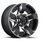 XD Series XD811 ROCKSTAR II MATTE BLACK MACHINED W/ ACCENTS 6x135/139.7 R 9 106.1 -12