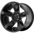 XD Series XD811 ROCKSTAR II MATTE BLACK W/ ACCENTS 5x127/139.7 17R 8 78.1 10