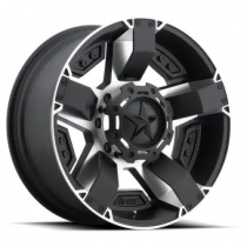 XD Series XD811 ROCKSTAR II MATTE BLACK MACHINED W/ ACCENTS 6x135/139.7 R 9 106.1 -12