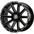 XD Series XD818 HEIST GLOSS BLACK MILLED 6x139.7 20R 9 106.1 30