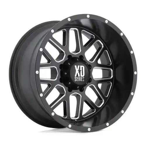 XD Series XD820 GRENADE SATIN BLACK MILLED 5x127 20R 9 78.1 18