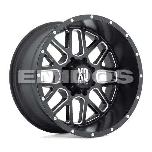 XD Series XD820 GRENADE SATIN BLACK MILLED 5x127 20R 9 78.1 18