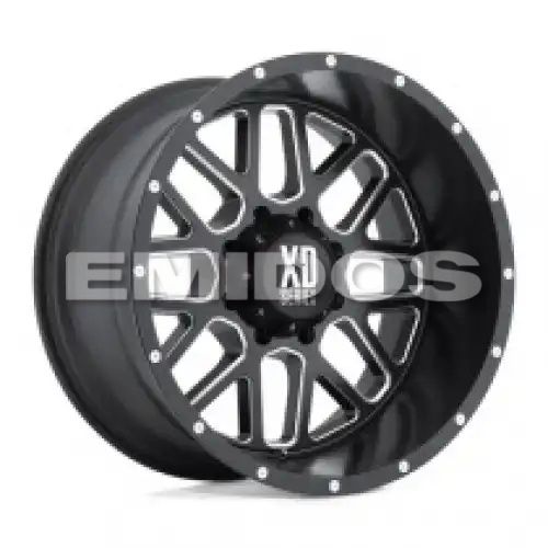 XD Series XD820 GRENADE SATIN BLACK MILLED 5x139.7 20R 9 108 18